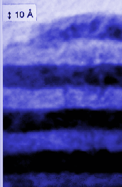 Cross-Section TEM Micrograph of Multilayer Thin Film