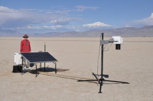 RadCaTS ground-viewing radiometer (GVR) at Railroad Valley